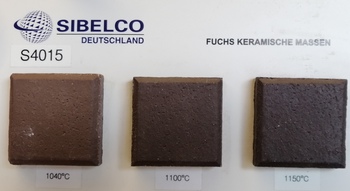 S4015 schwarz Fuchs/Sibelco Ton schamottierte Massen